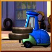 Click here to play Cars Luigi's Casa Della Tires