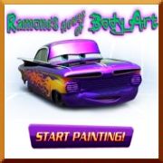 Cars Ramone's Painting