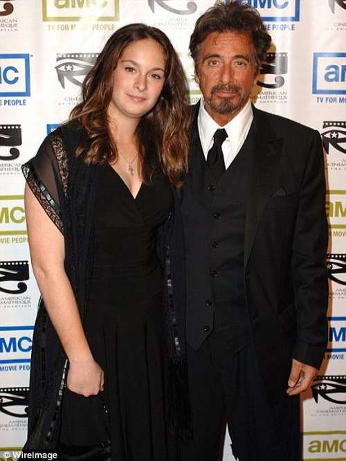 Al Pacino and his daughter Julie Marie