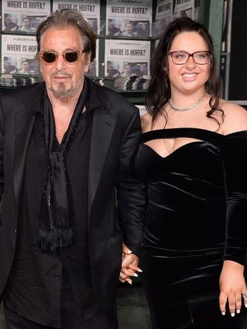 Al Pacino and his daughter Olivia Rose