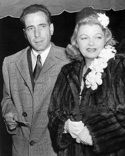 Humphrey Bogart with Helen Menken
