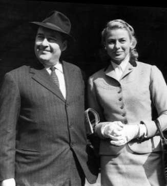 Ingrid Bergman with Roberto Rossellini