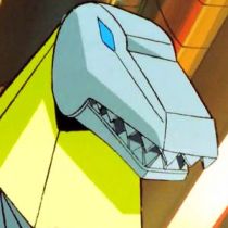 Grimlock is the most fearsome and powerful member of the Dinobots that transform into dinosaurs