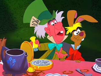 Mad Hatter: This clock is exactly two days slow
