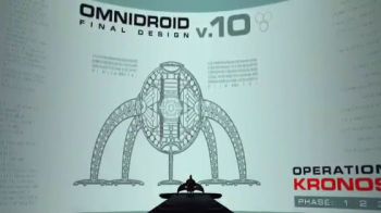 The Omnidroid 9000 is a top secret prototype battle robot