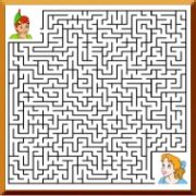 Play Peter Pan Maze Kids Online Games