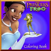 Click here for The Princess and the Frog colouring book