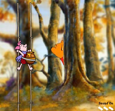 Picture from Winnie the Pooh Piglet's Honey Harvest game