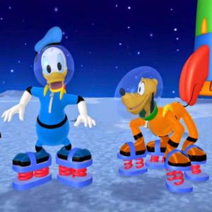 Pluto's Bouncy Ball | Space Captain Donald