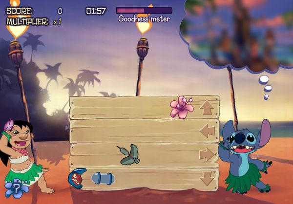 Picture from Lilo and Stitch Hula Hustle game