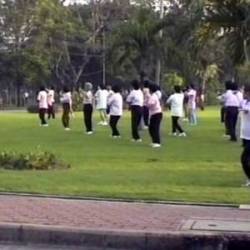 Tai Chi Kung park practice