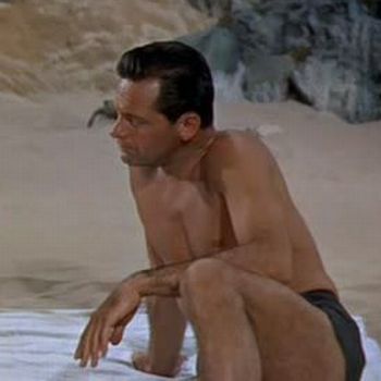 William Holden as MARK ELLIOTT: Certainly not in a small boat