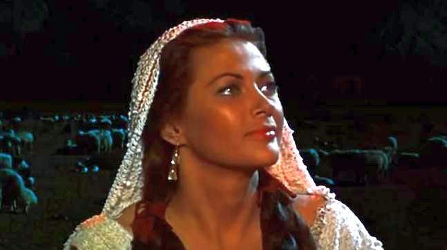 Yvonne De Carlo as SEPHORA: Our hands are not so soft but they can serve, our bodies not so white but they are strong