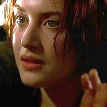 Kate Winslet as Rose DeWitt Bukater: Fifteen-hundred people went into the sea, when Titanic sank from under us